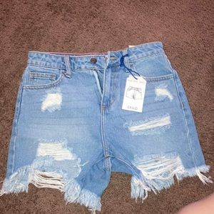 Jean shorts